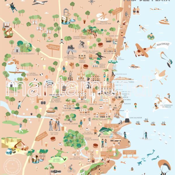 MAR DEL PLATA ICONOS GRANDE