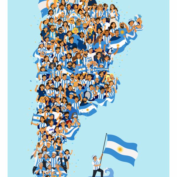 MAPA ARGENTINOS - EDICION MUNDIAL